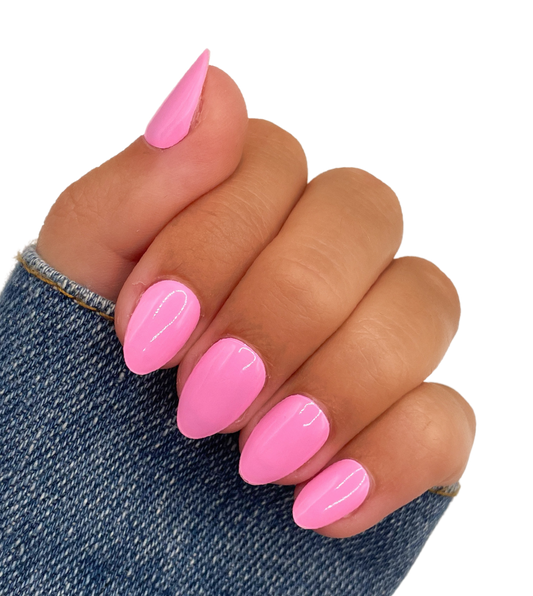 Hot Pink Nails
