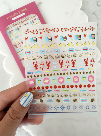 Postcard From Portofino - Nail Stickers | Polish Pops