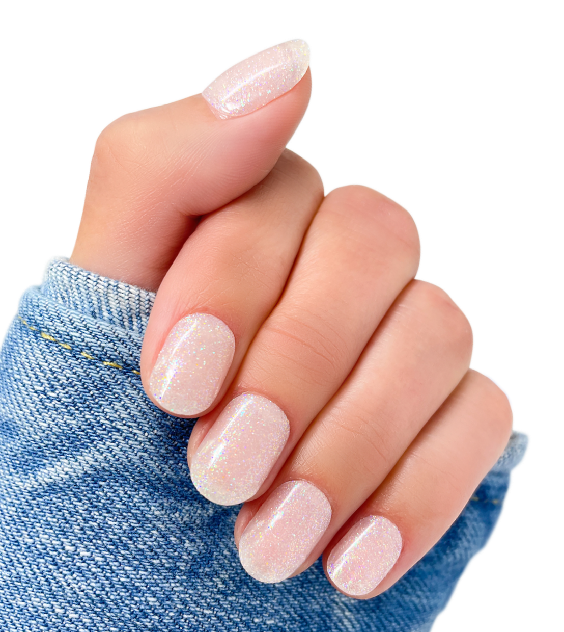 On Cloud Nine - Semi-Cured Gel Nail Strips | Polish Pops