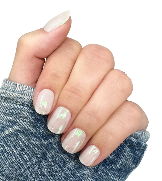 Opal of my Eye - Semi-Cured Gel Nail Strips | Polish Pops