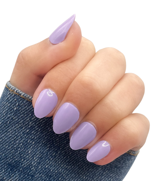 Lovely Lavender - Semi-Cured Gel Nail Strips | Polish Pops