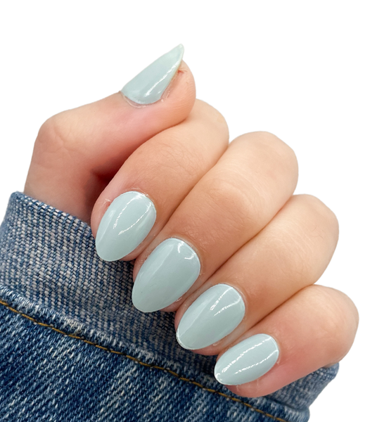 Ocean Breeze - Semi-Cured Gel Nail Strips | Polish Pops