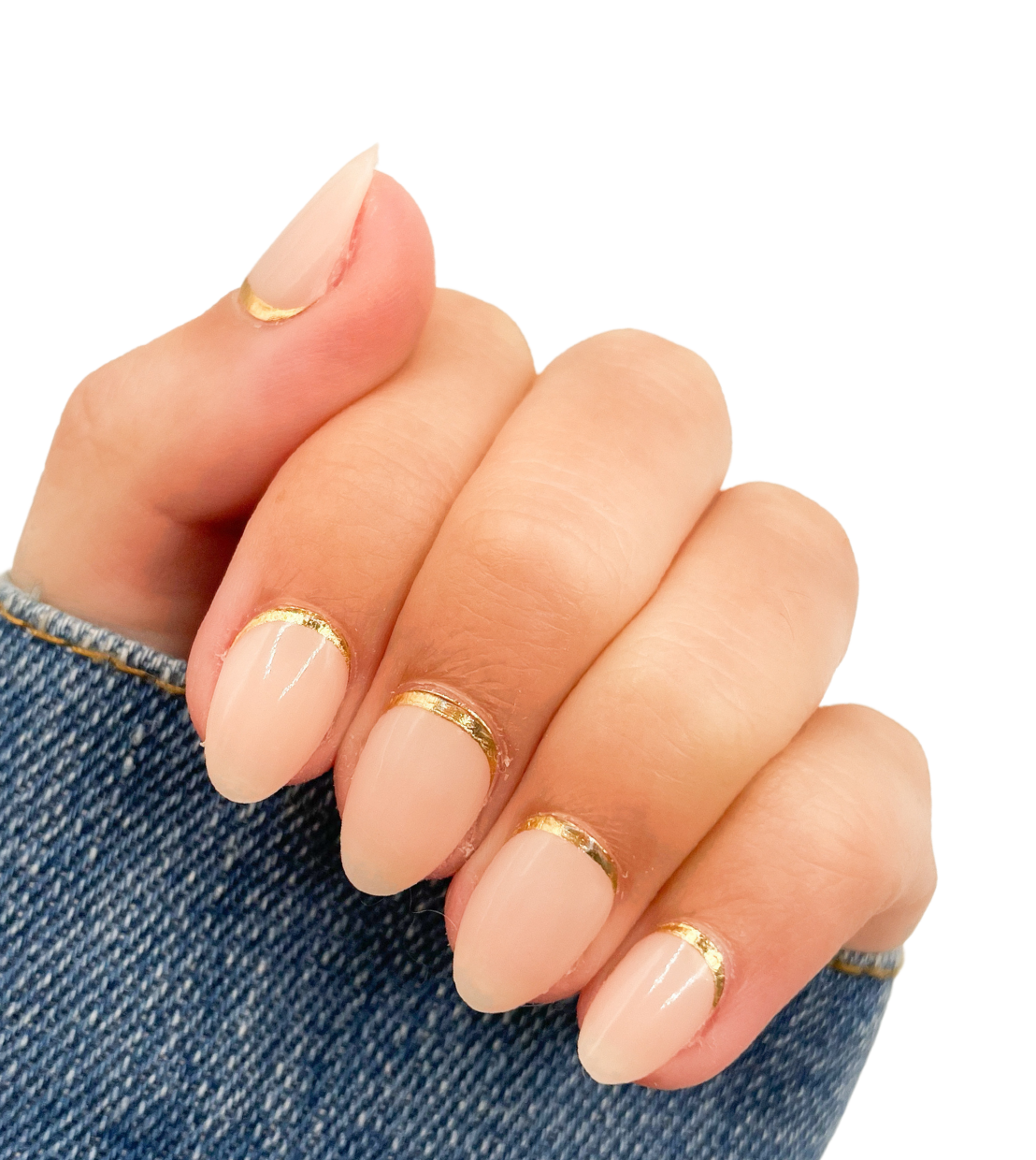 Gold Digger - Semi-Cured Gel Nail Strips | Polish Pops