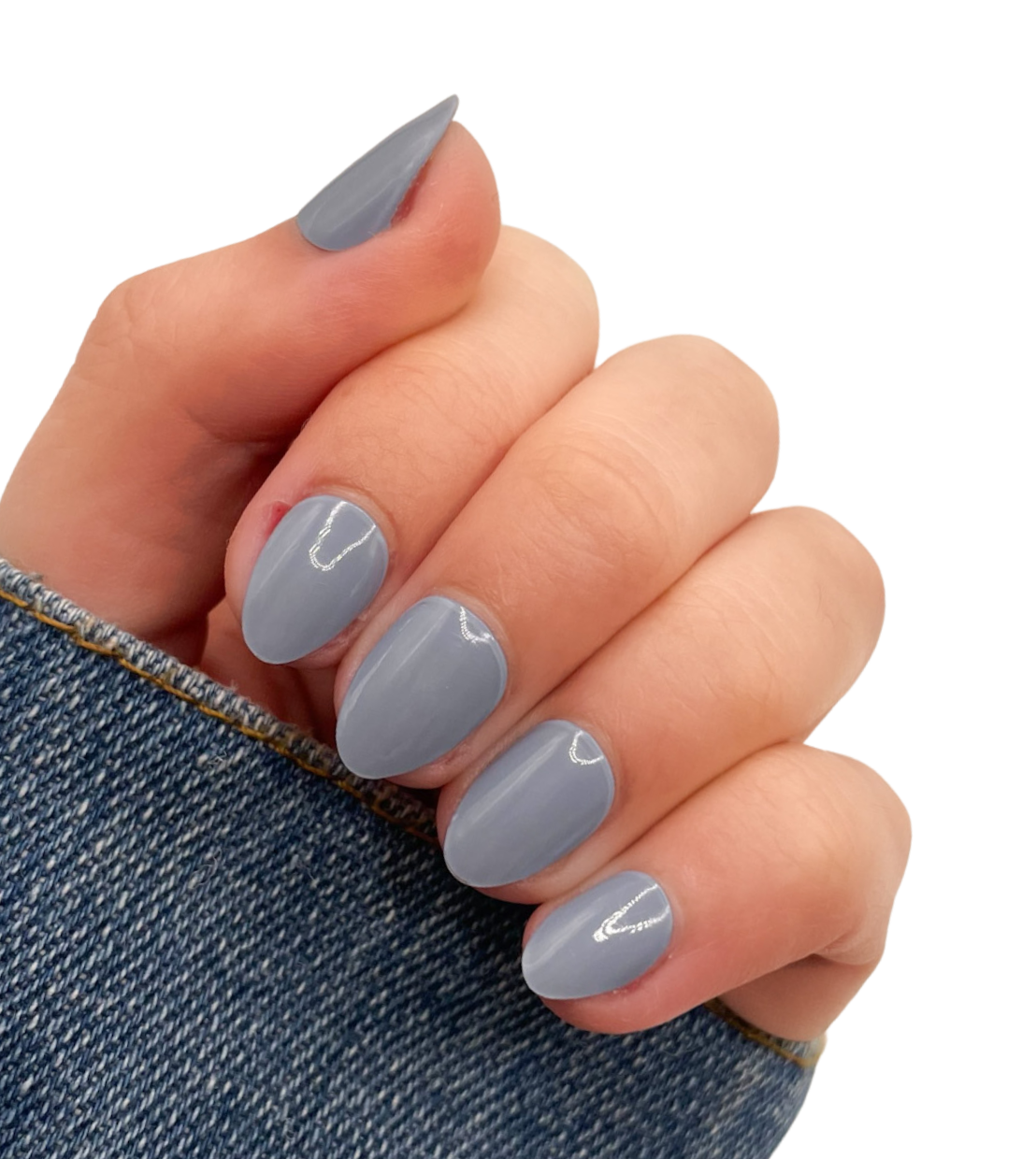 poppo-nail♡ Overcast - Semi-Cured Gel Nail Strips | Polish Pops