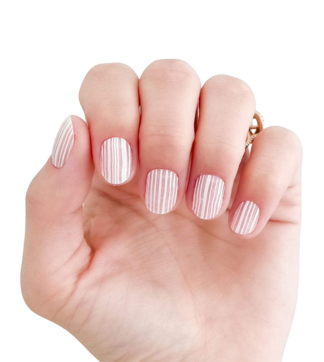 24PCS Pointed Full Cover Fake Nails French White Lines Sweet Style Press on  Nails Wearable Finished Nail Piece for False Nails for Women and Girls :  Amazon.com.au: Beauty